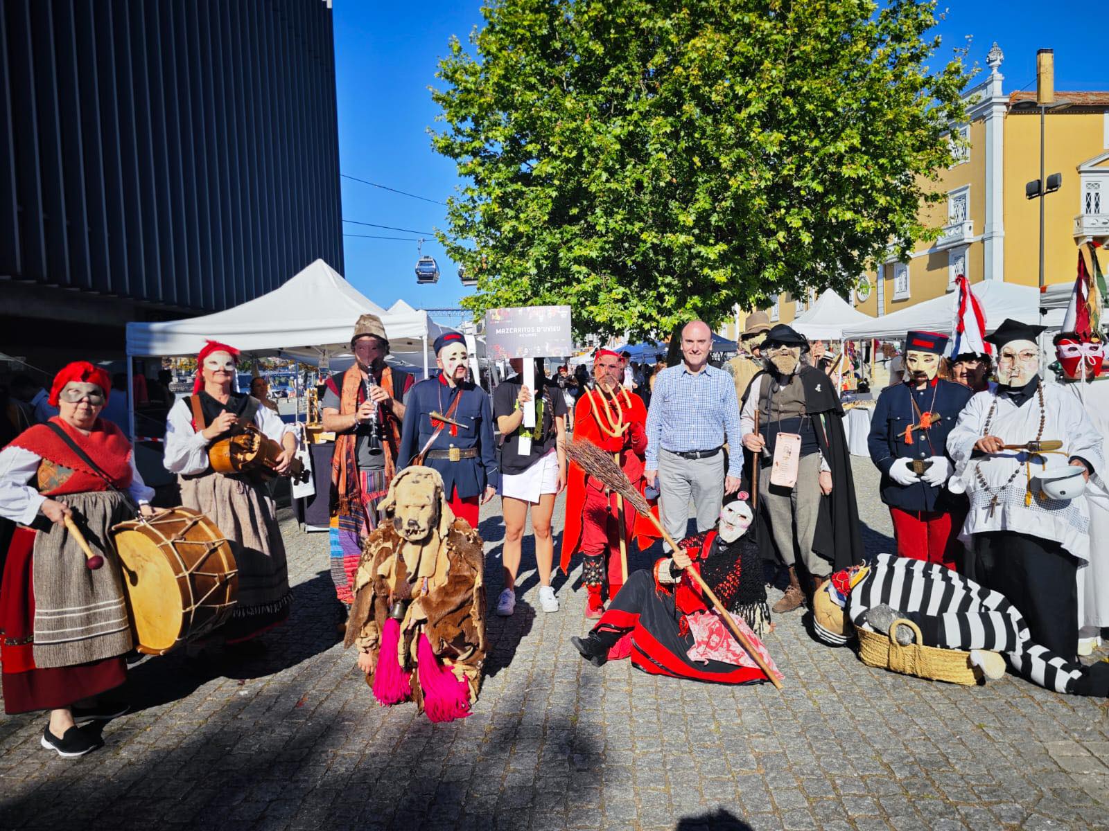 Máscaras tradicionales en el Festival Internacional de la Máscara Ibérica 2026